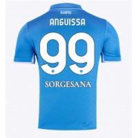 SSC Napoli Frank Anguissa #99 Replika Hemmatröja 2024-25 Kortärmad